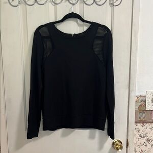Banana Republic Mesh Panel Sweater